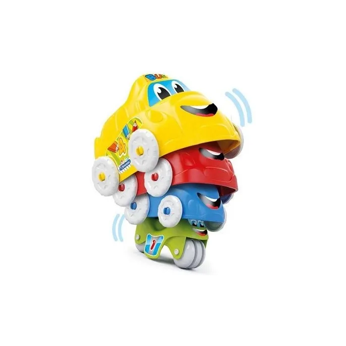 Kolorowe samochodziki wspierające logiczne myślenie