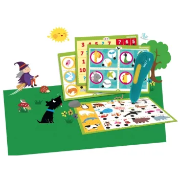 Mówiące pióro 500 pytań zwierzęta Clementoni G3