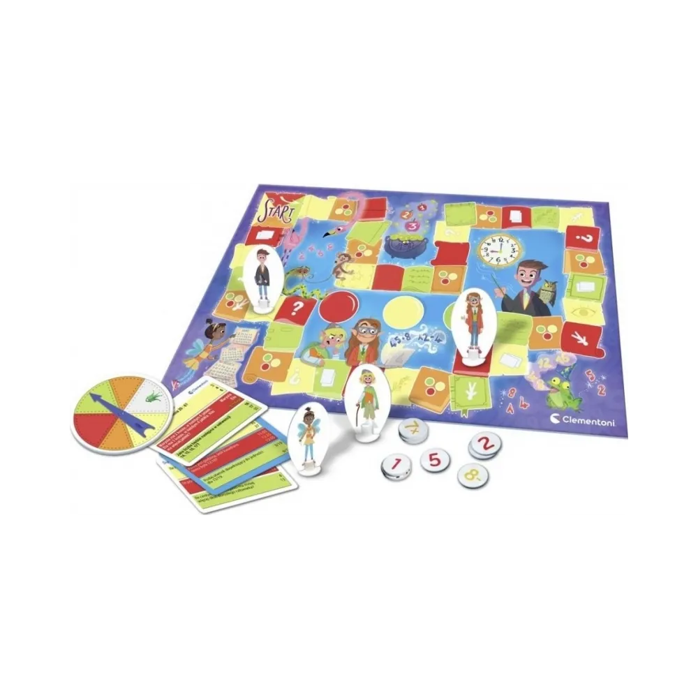 Edukacja matematyczna Gra planszowa Clementoni