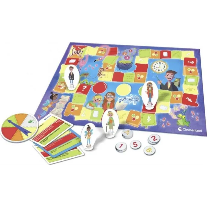 Funkcjonalne akcesoria do gry o tematyce matematycznej.