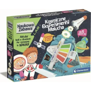 Kosmiczne Eksperymenty Malucha Naukowa Zabawa Clementoni CZ