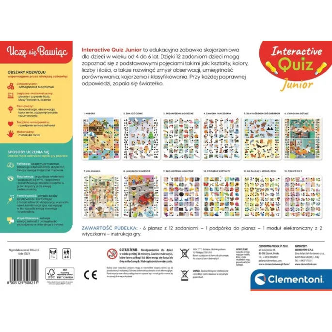 Zabawki edukacyjne dla dzieci 4-6 lat