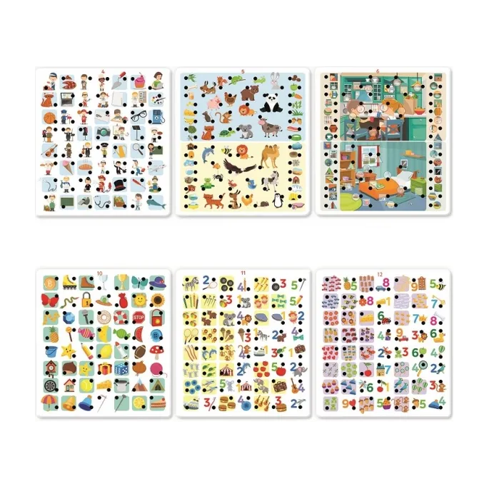 Kolorowe plansze do interaktywnej gry