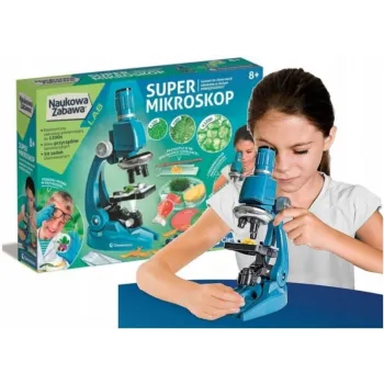 Super Mikroskop Naukowa Zabawa Clementoni G3