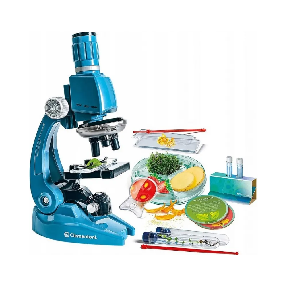 Super Mikroskop Naukowa Zabawa Clementoni G3