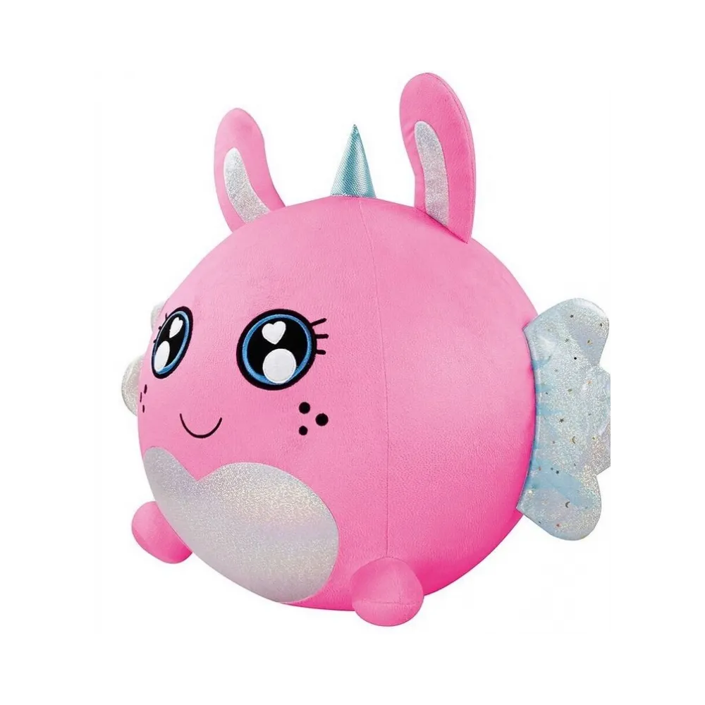 Biggies Maskotka pluszak do pompowania Różowy KrólikCZ