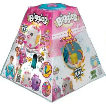 Biggies Maskotka pluszak do pompowania Różowy KrólikCZ