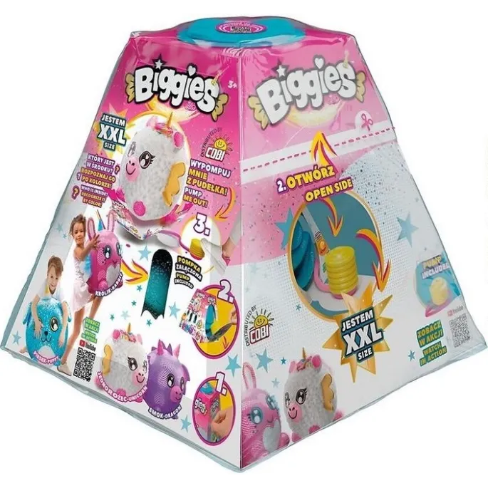 Sympatyczny Różowy Królik dla dzieci