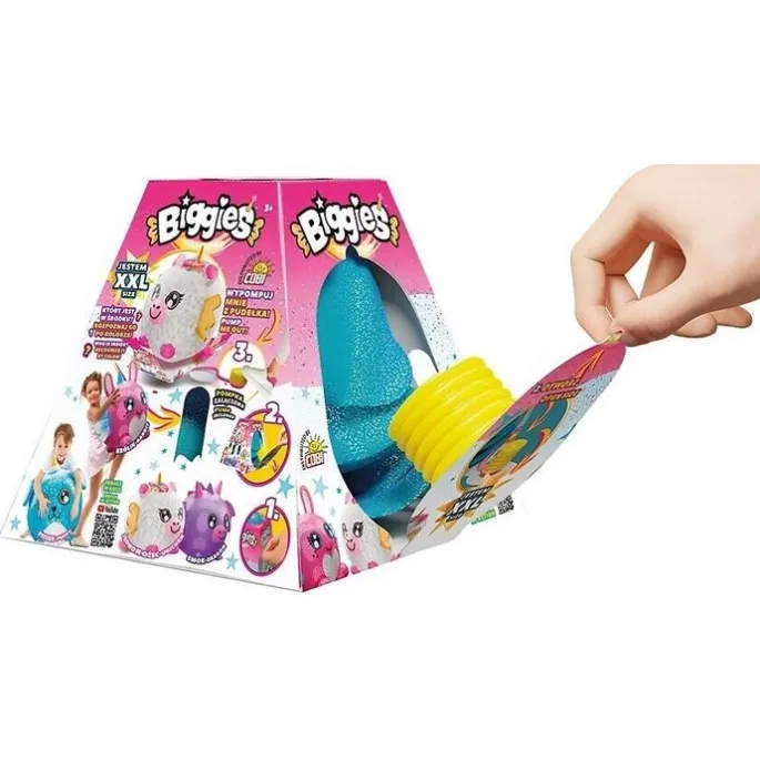 Zabawny pluszak królika do pompowania