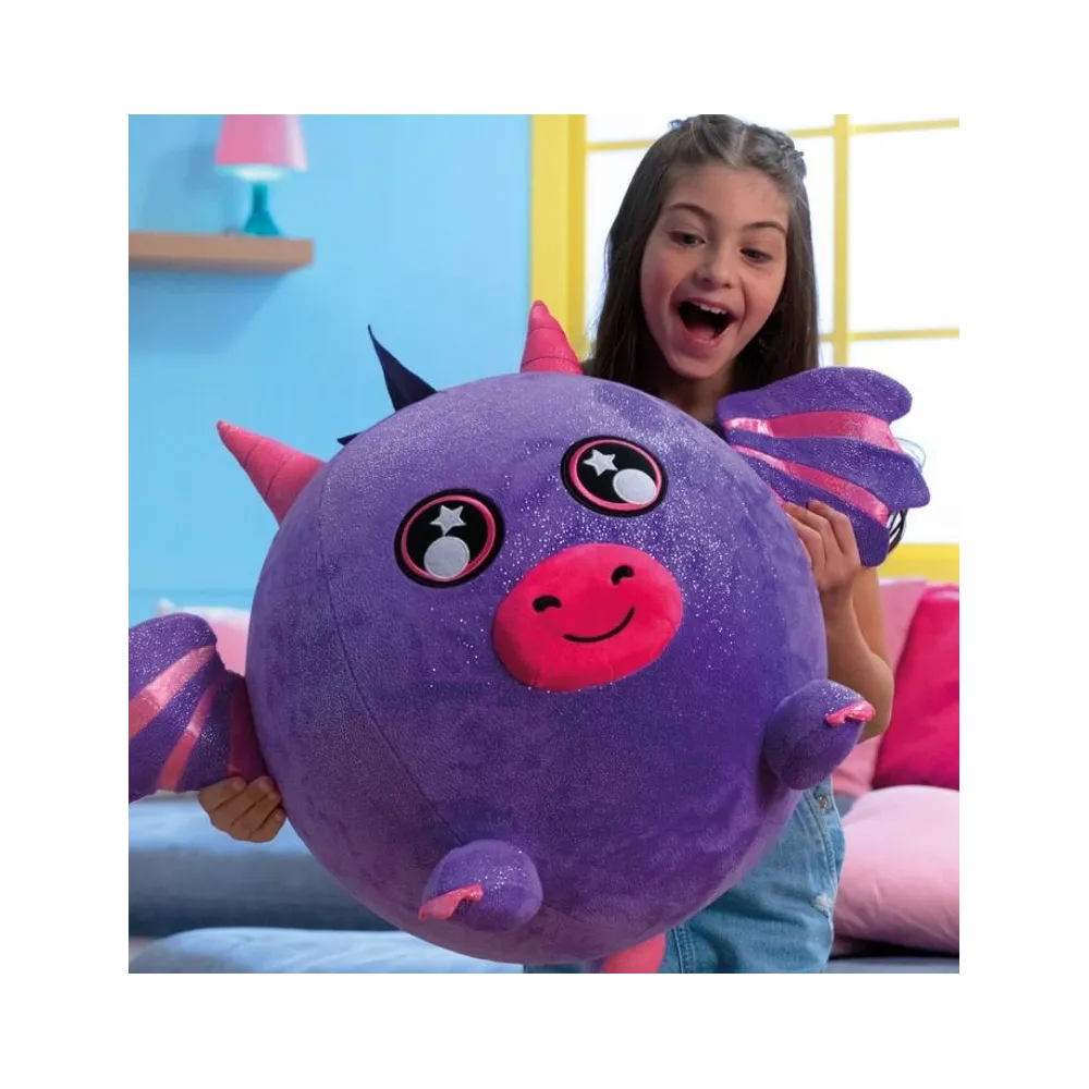 Biggies Maskotka pluszak do pompowania Różowy KrólikCZ