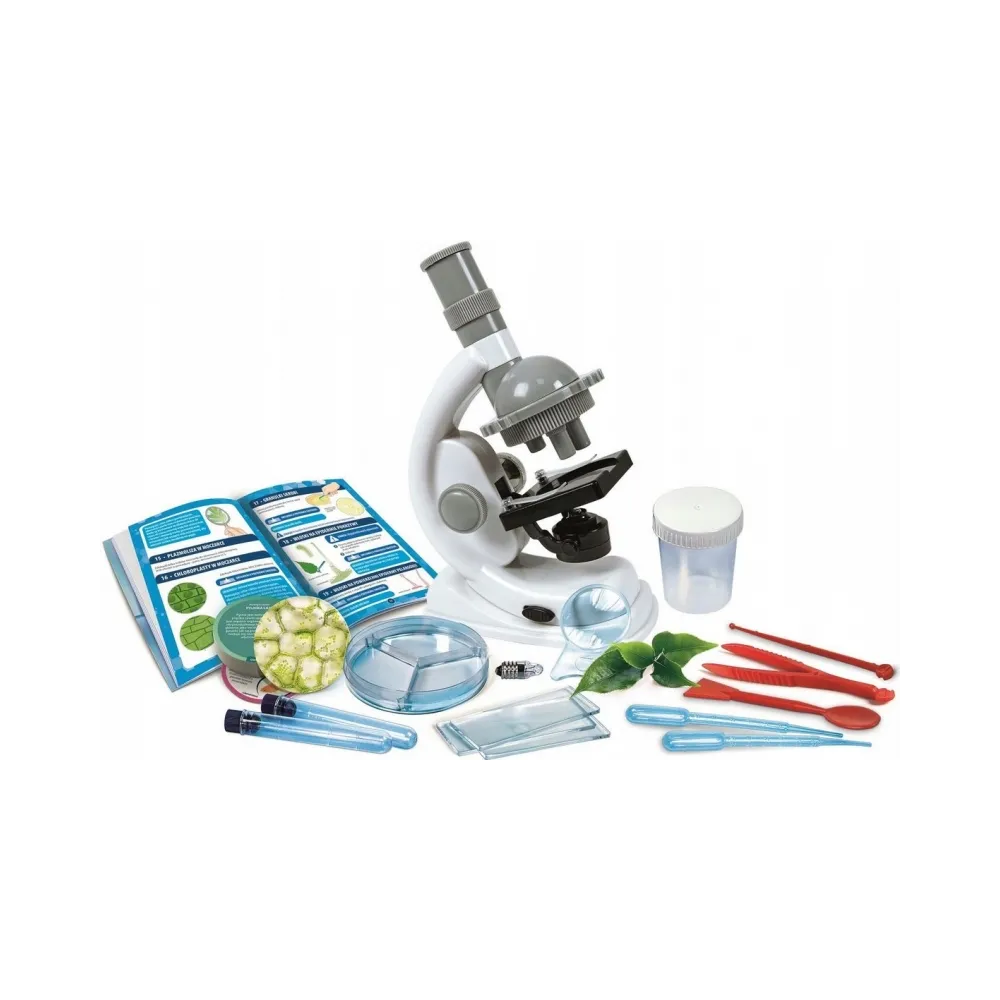 Mikroskop Naukowa Zabawa Clementoni az 50 doświadczeń G3
