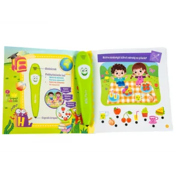 Mówiące pióro książeczka z łamigłówkami G2