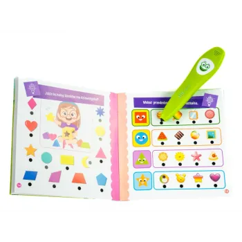 Mówiące pióro książeczka z łamigłówkamiG2
