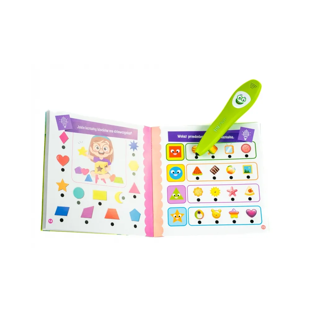 Mówiące pióro książeczka z łamigłówkamiG2