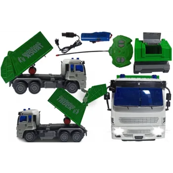 Śmieciarka samochód autko auto zabawka NA PILOT 27Mhz RC A1
