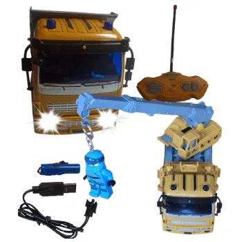 Dźwig Budowlany Ciężarówka samochód NA PILOT 27Mhz RC A1