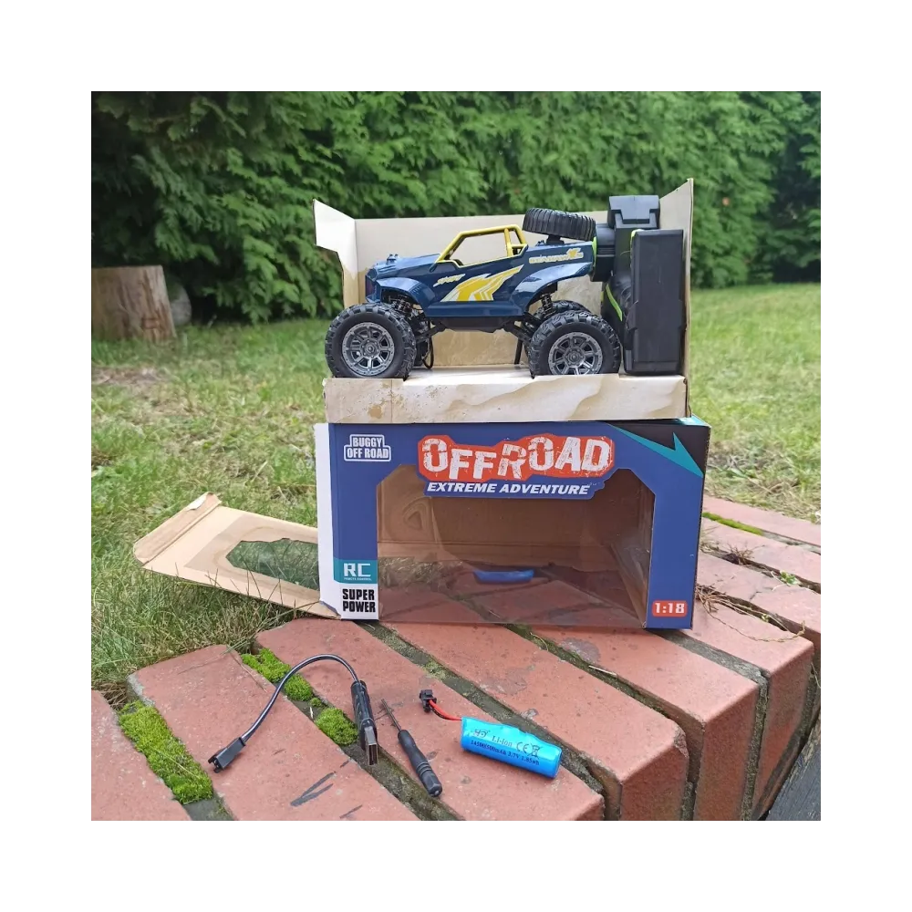 Samochód zdalnie sterowany Buggy AUTKO RC yellow A1