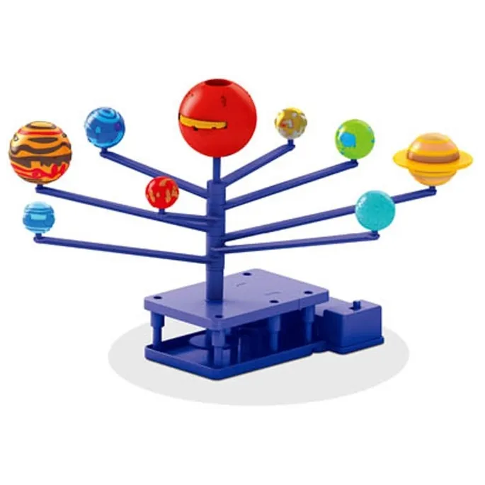 Interaktywny projektor planet z kolorowymi slajdami