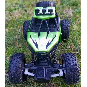 Autko Zdalnie Sterowane MONSTER TRUCK METAL LED RC green A1