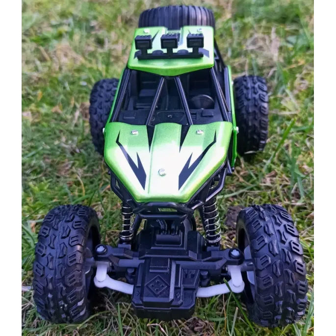 Sterowane autko RC Monster Truck z metalową obudową z profilu