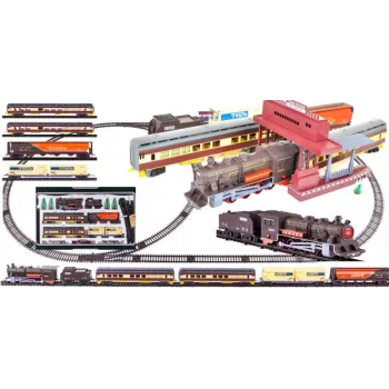 Pociąg Kolejka Elektryczna Fenfa Zestaw ciuchcia kolej A1