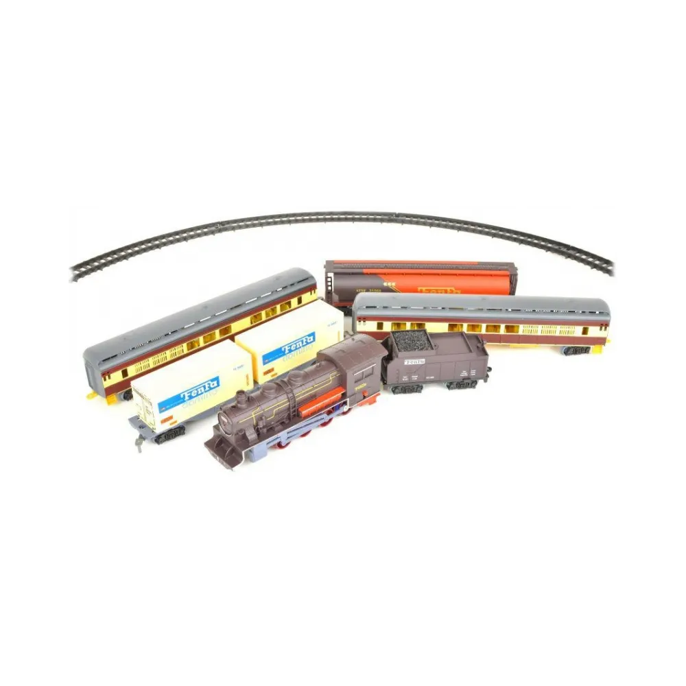 Pociąg Kolejka Elektryczna Fenfa Zestaw ciuchcia kolej A1