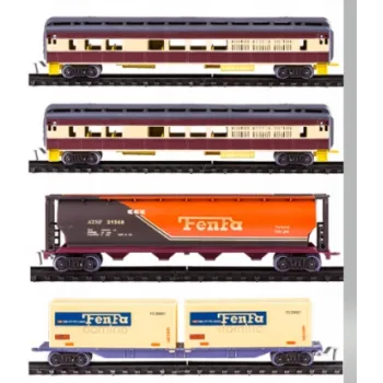 Pociąg Kolejka Elektryczna Fenfa Zestaw ciuchcia kolej A1