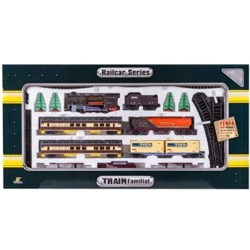 Pociąg Kolejka Elektryczna Fenfa Zestaw ciuchcia kolej A1