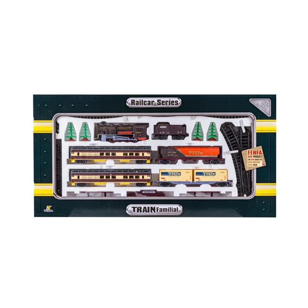 Pociąg Kolejka Elektryczna Fenfa Zestaw ciuchcia kolej A1