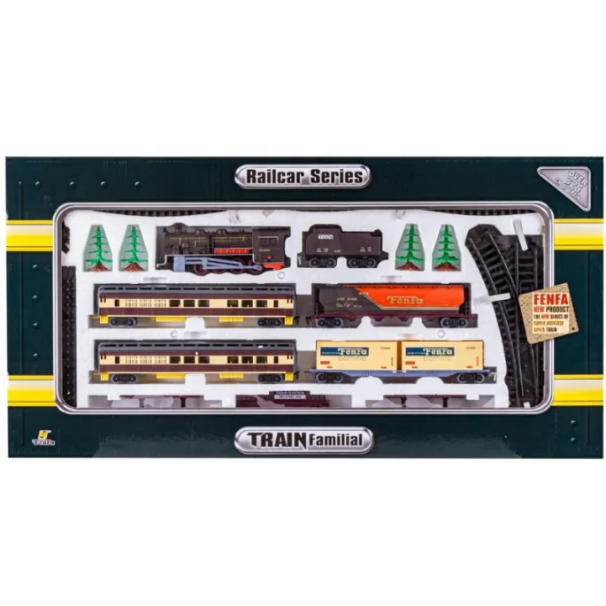 Kreatywna zabawa z kolejką elektryczną dla dzieci