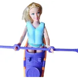 Lalka Kaibibi SPŁYW KAJAKOWY w kajaku łódce Blondynka A1