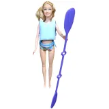 Lalka Kaibibi SPŁYW KAJAKOWY w kajaku łódce Blondynka A1