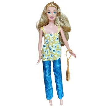 Ubranka dla Lalek SPODNIE BLUZKA TOREBKA Ciuchy A1