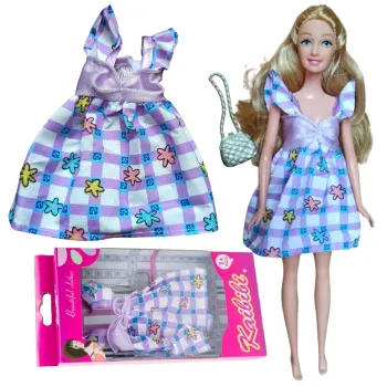 Ubranka dla Lalek SUKIENKA TOREBKA spódniczka Ciuchy A1