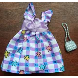 Ubranka dla Lalek SUKIENKA TOREBKA spódniczka Ciuchy A1