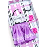 Ubranka dla Lalek SUKIENKA OKULARY BUTY spódniczka A1