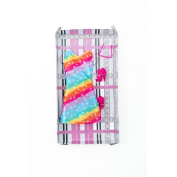 Ubranka dla Lalek SUKIENKA OKULARY BUTY suknia Ciuchy A1