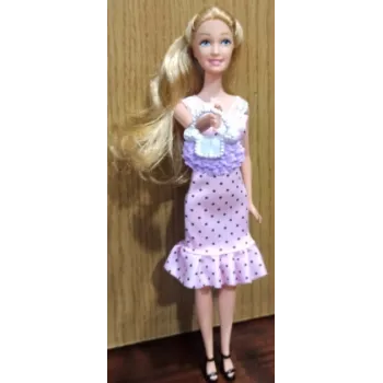 Ubranka dla Lalek SUKNIA TOREBKA BUTY sukienka Ciuchy A1