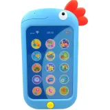 Edukacyjny Telefon Smartfon kogucik niebieskiCZ