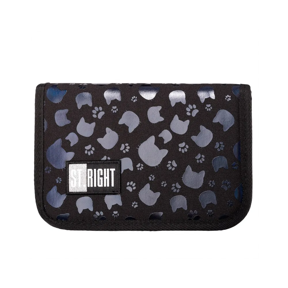 Piórnik dwuklapkowy Koty Black CatsCZ