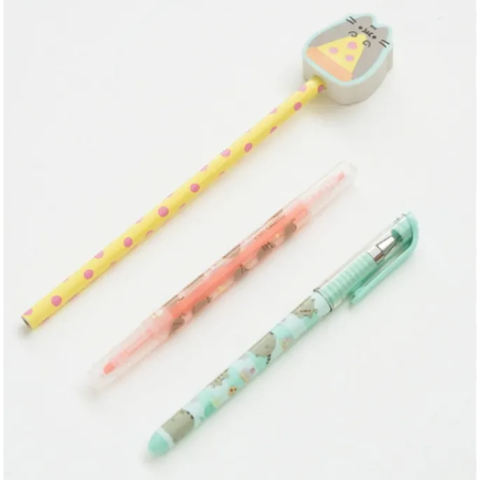 Kreatywny zestaw szkolny z postacią kotka Pusheen