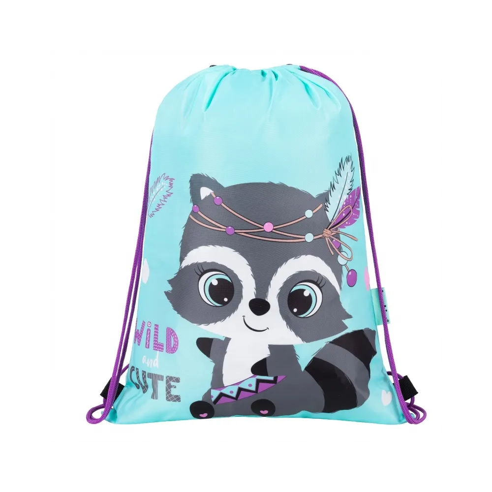 Worek szkolny Racoon na obuwie strój gimnastyczny