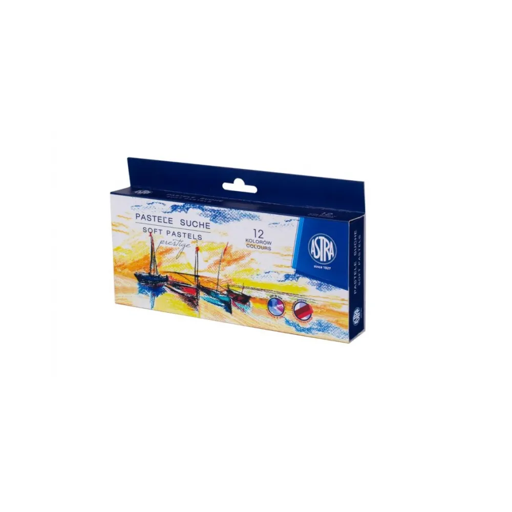 Pastele suche 12 kolorów Astra Prestige
