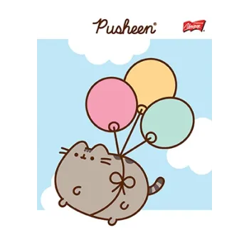 Zeszyt w kratkę A5 32 kartkowy Kotek Pusheen The Cat
