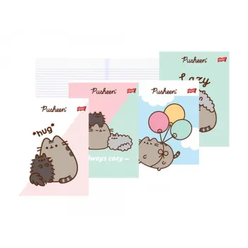 Zeszyt w trzy linie 32 kartkowy Kotek Pusheen The Cat