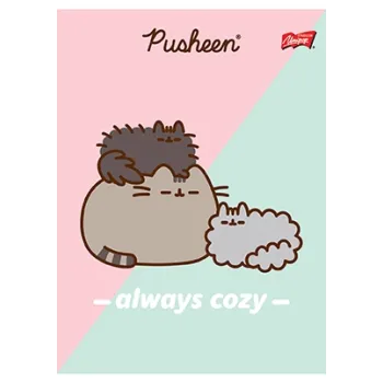 Zeszyt w trzy linie 32 kartkowy Kotek Pusheen The Cat