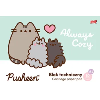 Blok Techniczny Pusheen The Cat Kotek A4