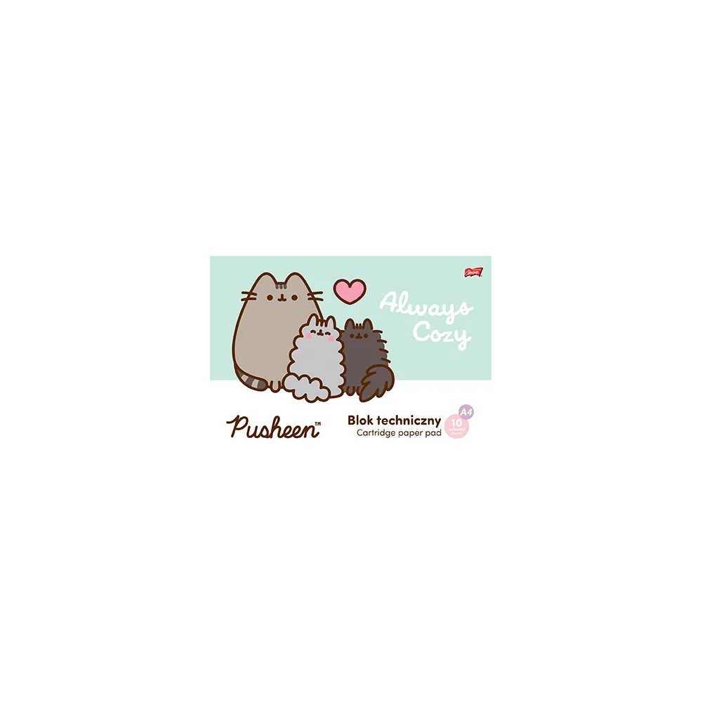 Blok Techniczny Pusheen The Cat Kotek A4