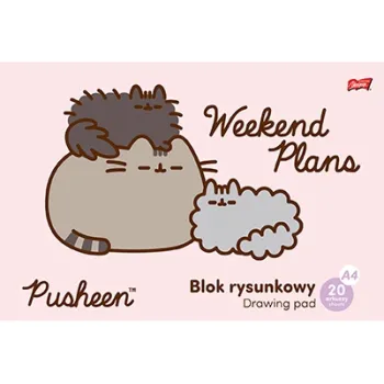 Blok Rysunkowy Pusheen The Cat Kotek A4