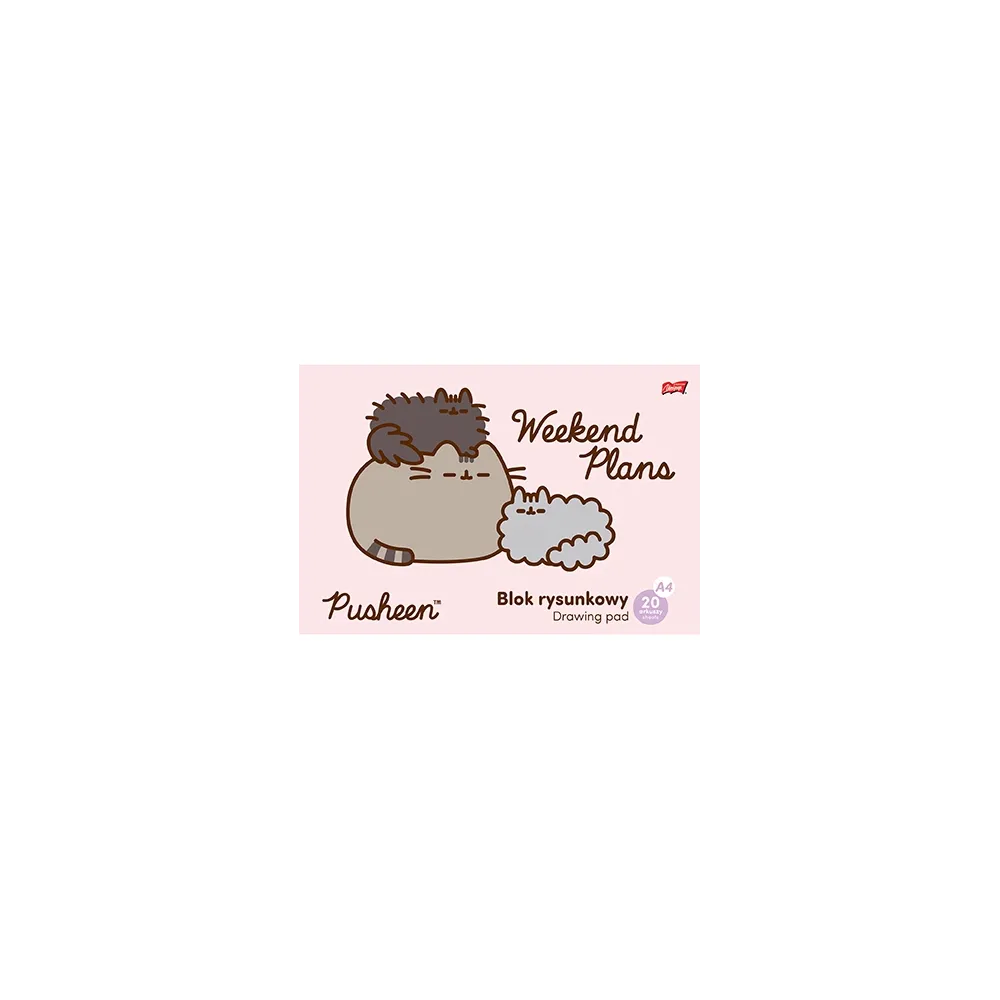 Blok Rysunkowy Pusheen The Cat Kotek A4
